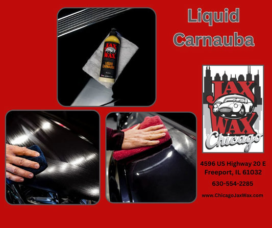 Detailing Tips with Jax Wax Carnauba Wax