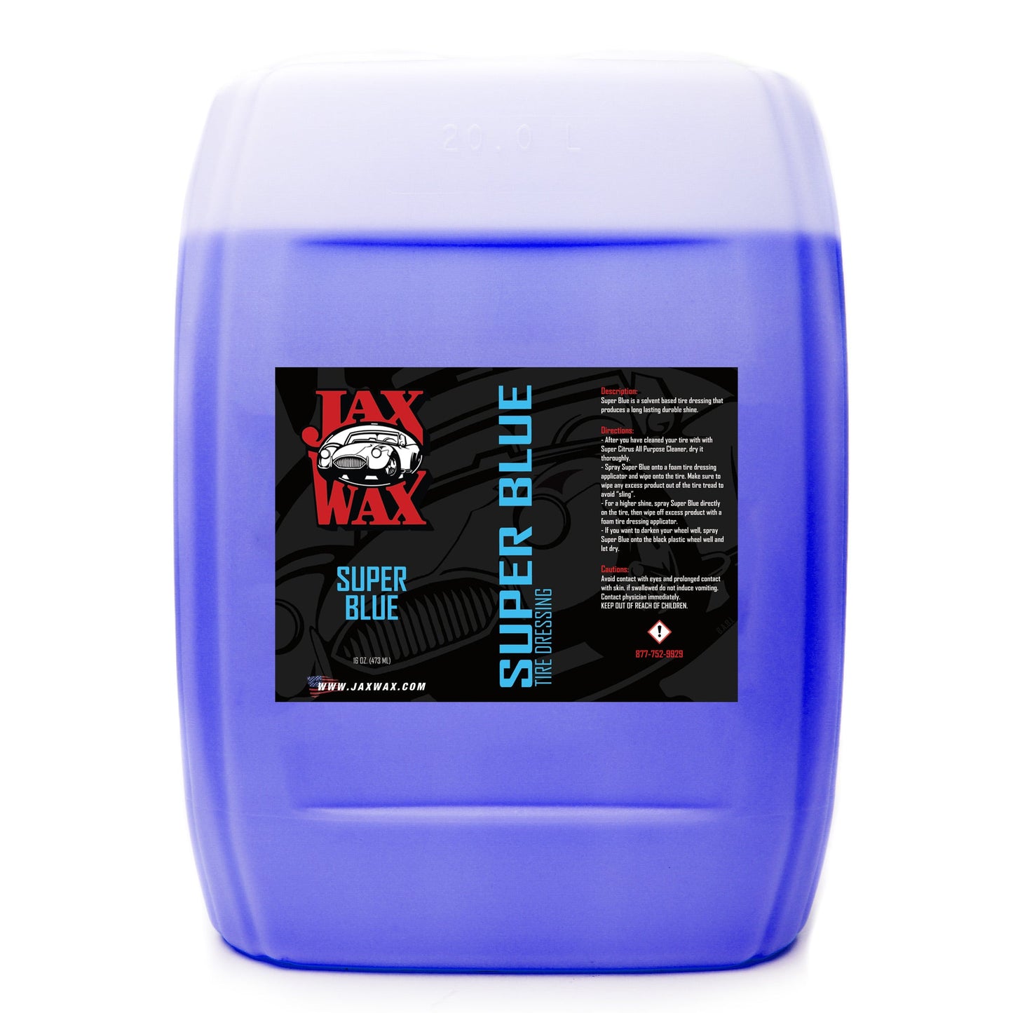 SUPER BLUE SOLVENT BASED TIRE DRESSING