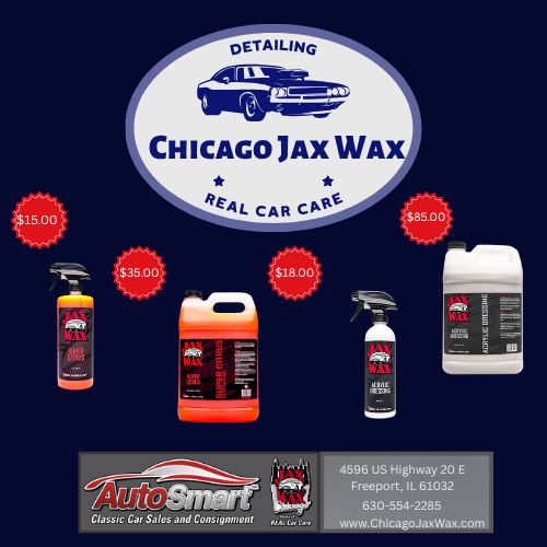 Jax Wax Detailing Tip of the Week
