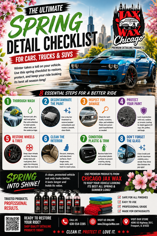 The Ultimate Spring Detail Checklist for Cars, Trucks &amp; SUVs