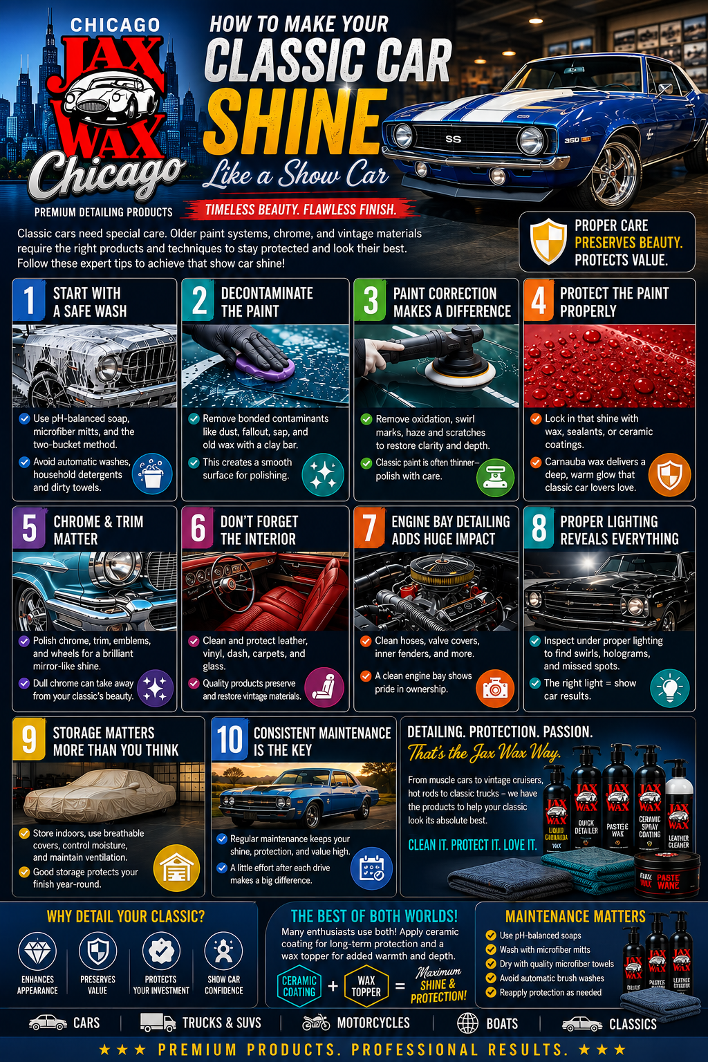 How to Make Your Classic Car Shine Like a Show Car