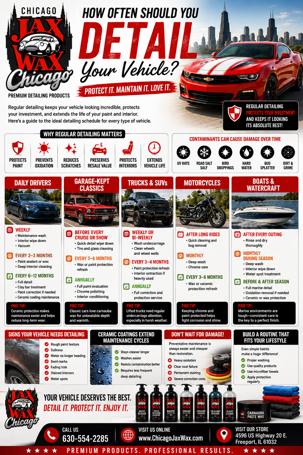 How Often Should You Detail Your Vehicle?