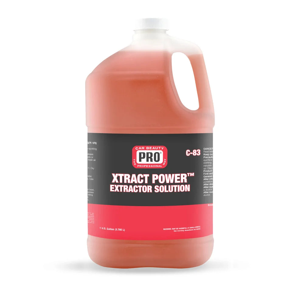 PRO Xtract Power C-83 Extractor Solution 1-gallon jug